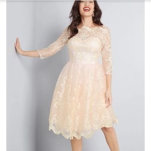 Modcloth Chi Chi London Gilded Grace dress
